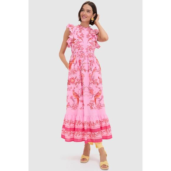 Banjanan Hannah Dress in Pink Mist - Picture 1 of 4